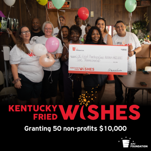 Oversized check presentation