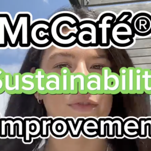 McCafe Sustainability Improvement