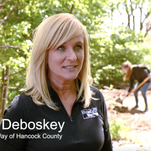 Angela Deboskey, CEO of United Way of Hancock County