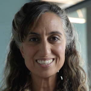 Person smiling 