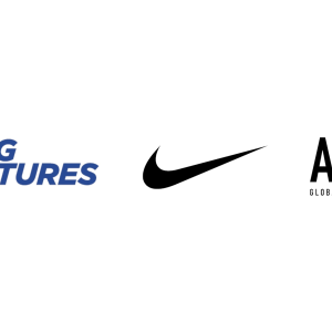 AEG, NIKE AND AEG GLOBAL PARTNERSHIPS LOGO