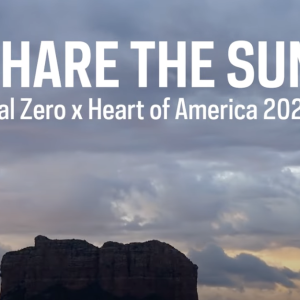 Share The Sun: Goal Zero and Heart of America 2022