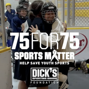 75For75 Sports Matter: Help Save Youth Sports.