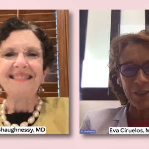 Both doctors in a virtual meeting