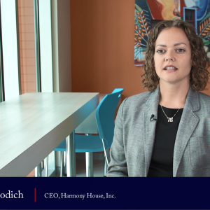 Meg Phohdich, CEO Harmony House