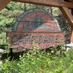 Camp Daniel sign 