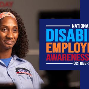 National Disability Employment Awareness Month October