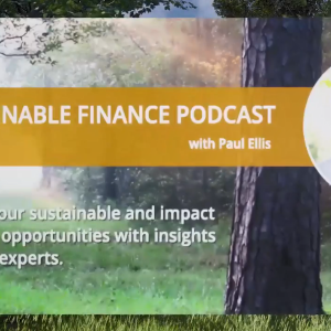 Sustainable finance podcast with Paul Ellis