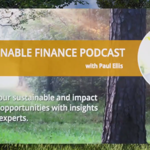 Sustainable finance podcast with Paul Ellis