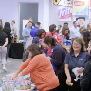 Frito-Lay volunteers at work