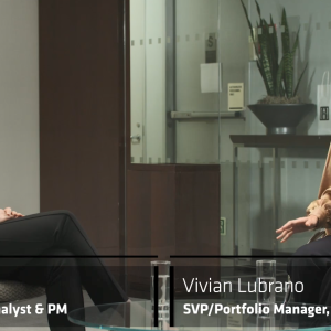Gayle and Vivian talking
