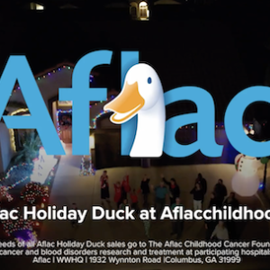 The Aflac Holiday Duck.