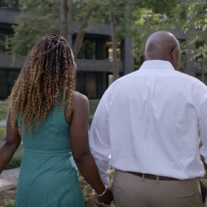 2 people walking