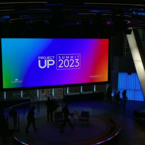 Project UP Summit presentation screen