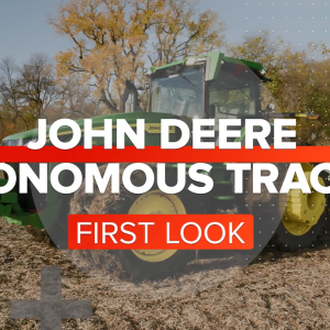 "John Deere Autonomous Tractor"
