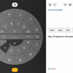 Circular keyboard