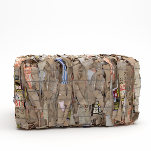 block of paper to be recycled