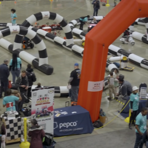 birds eye view of the event