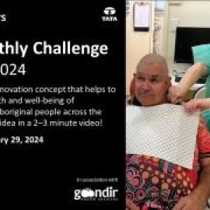 goIT Monthly Challenge February 2024: Create a digital innovation conception that helps to improve the health and well-being of indigenous and Aboriginal people across the globe. Pitch your idea in a 2-3 minute video! Deadline: February 29, 2024