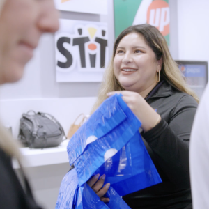 Person smiling