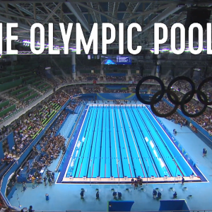 Olympic pools, one of the Rio 2016 legacies...