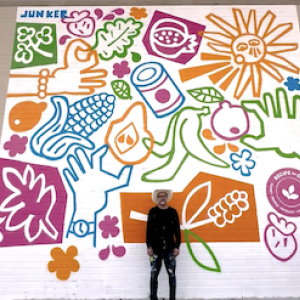 Recipe for Change. Mural in SoCal shown.