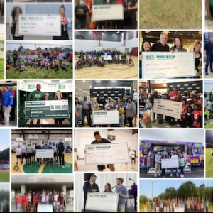 Quarterly Giving Series collage.