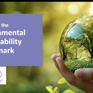 Cover image Webinar: Introducing the Environmental Sustainability Benchmark