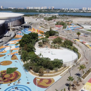 Drone footage of Rio 2016 