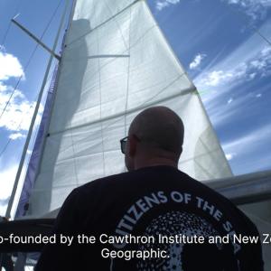 Was co-founded by the Cawthron Institute and New Zealand Geographic.