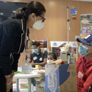 My Special Aflac Duck delivery to a pediatric patient at Children’s Hospital at Montefiore Einstein in the Bronx. 