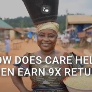 CARE helps women earn 9x returns