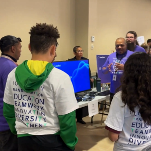 Students attending Careers in Energy Week Expo