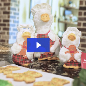 Aflac 2024 Holiday Duck.