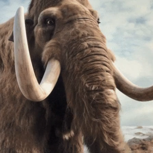 AI image of a wooly mammoth