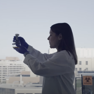 scientist working