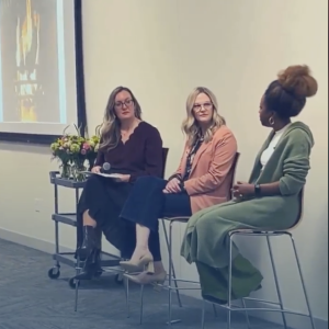 women speaking