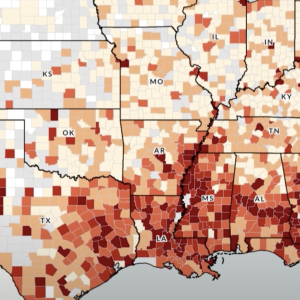 Mapping of HIV cases