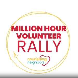 Million Hour Volunteer Rally - Nourishing Neighbors logo
