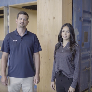 Otis Operations Manager and Project Manager speaking about the project