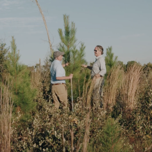 image of two men in a field