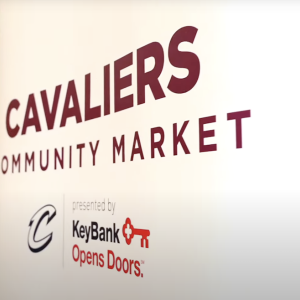 Cavaliers Community Market. KeyBank Opens Doors.