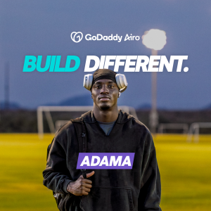 GoDaddy Airo: Build Different Adama