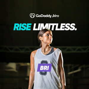 GoDaddy Airo: Rise Limitless, Bri!