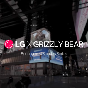 LG X Grizzly Bear: Endangered Species Series