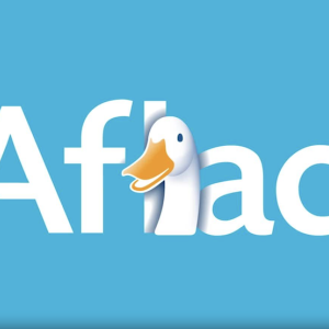 Aflac logo.