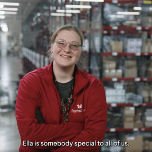 Ella is somebody special to all of us.