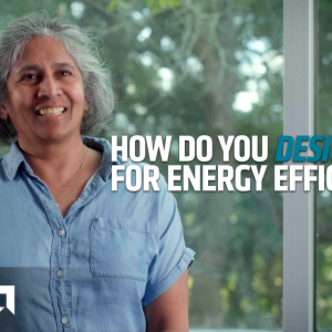 How do you design for energy efficiency?