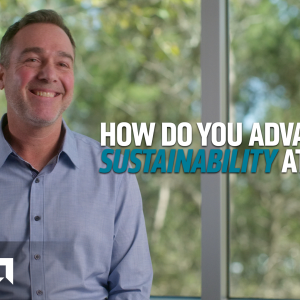 How do you advance sustainability at scale?
