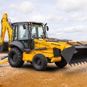 New Holland backhoe